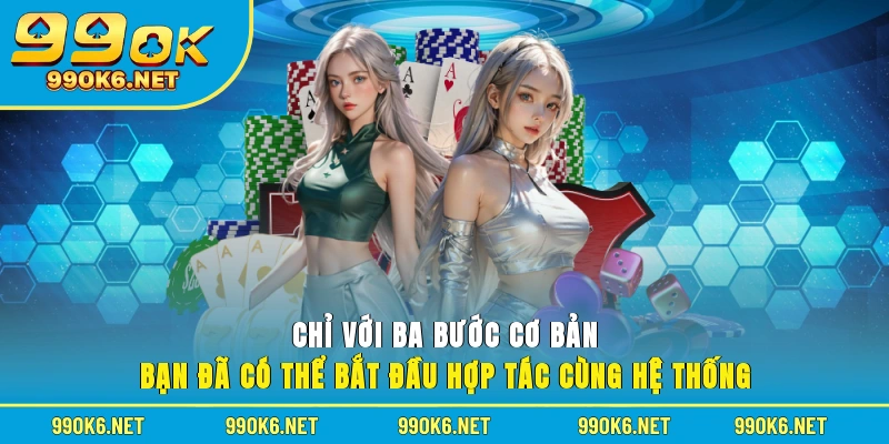 Chỉ với ba bước cơ bản, bạn đã có thể bắt đầu hợp tác cùng hệ thống