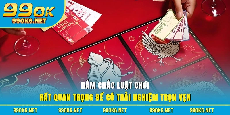 Nắm chắc luật chơi rất quan trọng để có trải nghiệm trọn vẹn
